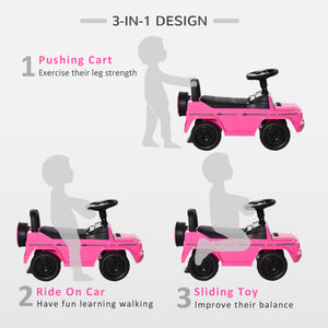 Aosom Compatible Baby Toddler Push Car Foot-to-Floor Ride-On Wheel Mercedes-Benz G350 Licensed