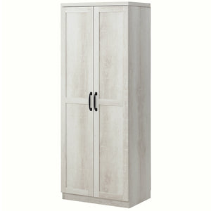 63" Kitchen Storage Cabinet, 5-tier Pantry Cabinet with Doors and Adjustable Shelves for Dining Room, Black – view 22