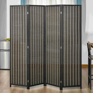 4 Panel Room Divider, 6 Ft Tall Indoor Portable Folding Privacy Screens – view 9