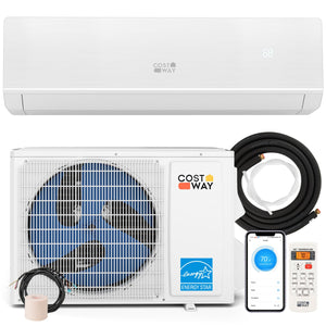 ENERGY STAR Certified 18000 BTU 25 SEER2 208-230V Mini Split Heat Pump with Bracket Heating at -25β view 4