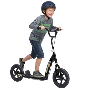 Kids Scooter with 12" EVA Big Tires, Street Bike Bicycle for Teens with Adjustable Height Handle for 5-12 – view 4