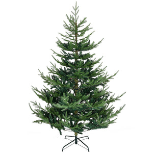9ft Artificial Christmas Tree with Metal Base, Xmas Tree