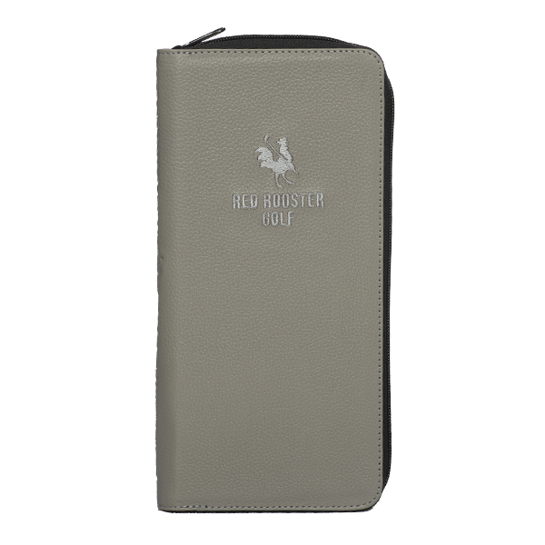 The Cockpit I Glove Wallet - Red Rooster Leather Glove Case, Holds 3-4 Gloves