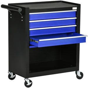 4-Drawer Tool Chest with 4 Wheels, Rolling Tool Box and Storage Cabinet – view 8