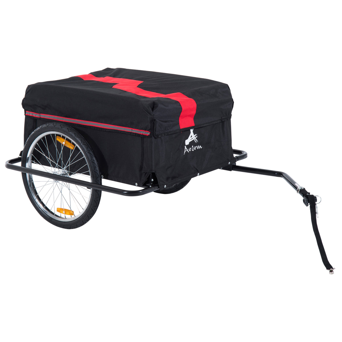 Bicycle Bike Cargo Trailer Garden Utility Cart Carrier Tool Yellow