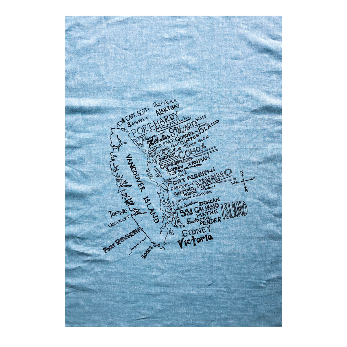 VAN ISLE - Organic Cotton & Hemp Tea Towel