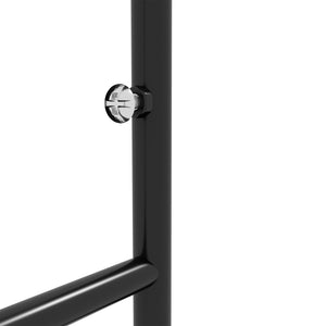 Metal Garden Trellis Pack of 2 for Climbing Plants, Arched Grid Trellis Panels, 20" x 60", Black – view 13