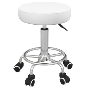 Adjustable Swivel Salon Stool Hydraulic PU Barber Rolling Massage Tattoo Chair Bar Beauty SPA Seat, Black – view 3