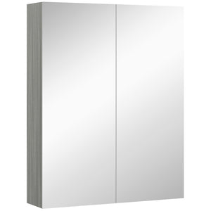 Wall Mount Medicine Cabinet with Mirror, Bathroom Mirror Cabinet Storage Organizer with Adjustable Shelf – view 15