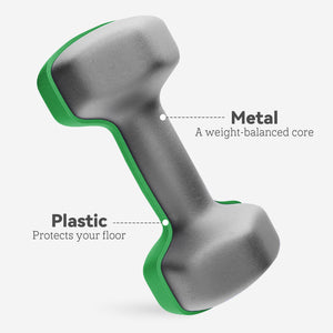 Soozier 40 LBS Hex Dumbbell Set with Vertical Rack, Adjustable Dumbbells, Hand Weights for Home Gym Strength Training, Green