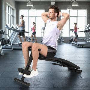 Adjustable Decline Sit Up Bench for Exercise for Home Gym view 2