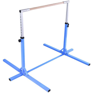 Adjustable Gymnastics Bar Horizontal Bar for Kids-Blue view 9