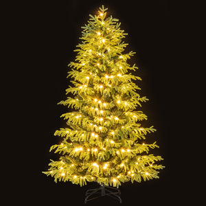 Artificial Christmas Tree with LED Lights and PVC Mixed Branch Tips-6 view 7