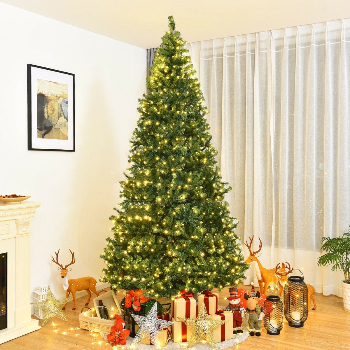 Artificial Premium Hinged Christmas Tree-9 Feet view 2