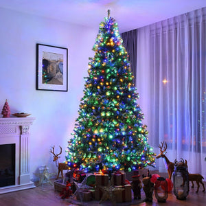 Artificial Premium Hinged Christmas Tree-9 Feet view 3