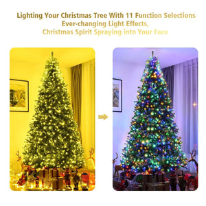Artificial Premium Hinged Christmas Tree-9 Feet view 9
