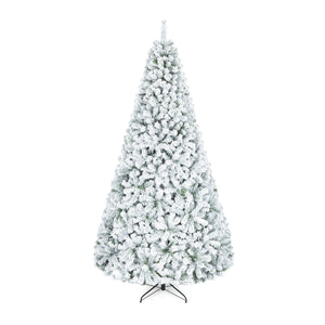 Artificial Snow-Flocked Christmas Tree with Branch Tips-XL view 4