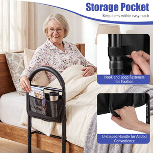Bed Rails for Elderly Adults Safety Height Adjustable Bed Assist Railings view 6