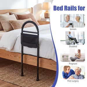 Bed Rails for Elderly Adults Safety Height Adjustable Bed Assist Railings view 7