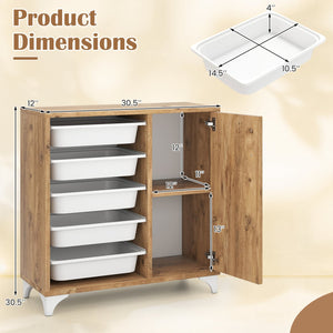 Buffet Cabinet Sideboard with Storage and Removable Drawers view 5