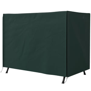 3-Seater Patio Swing Cover, Outdoor Garden Furniture Protection Hammock Glider Cover, 81" x 49" x 65"