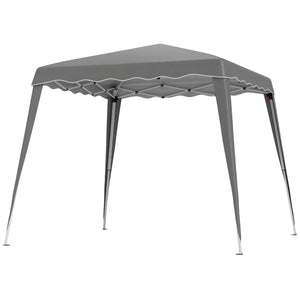 8' x 8' Pop Up Canopy, Outdoor Foldable Tent, Portable Canopy Tent with Carrying Bag for Camping, Party – view 8