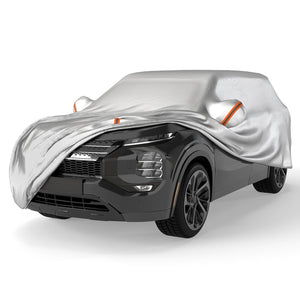 Car Cover for Automobiles 200 Inch Rain Sun UV Protection Fit SUV BMW Honda Lexus Mercedes-Benz view 4