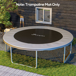 Trampoline Mat Replacement with Spring Pull Tool and 72 V-Hooks, Fits 12ft Trampoline, Using 5.5" Springs – view 9