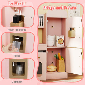 Corner Kitchen with Lights and Sounds for Kids Ages 3+-Pink view 8
