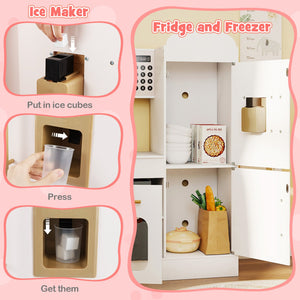 Corner Kitchen with Lights and Sounds for Kids Ages 3+-White view 8