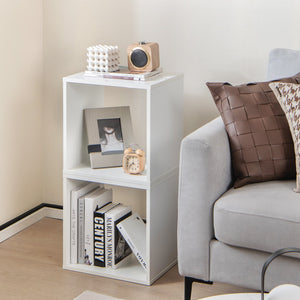 Cube Storage Organizer Set of 2-White view 2