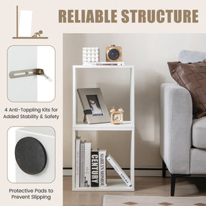 Cube Storage Organizer Set of 2-White view 9