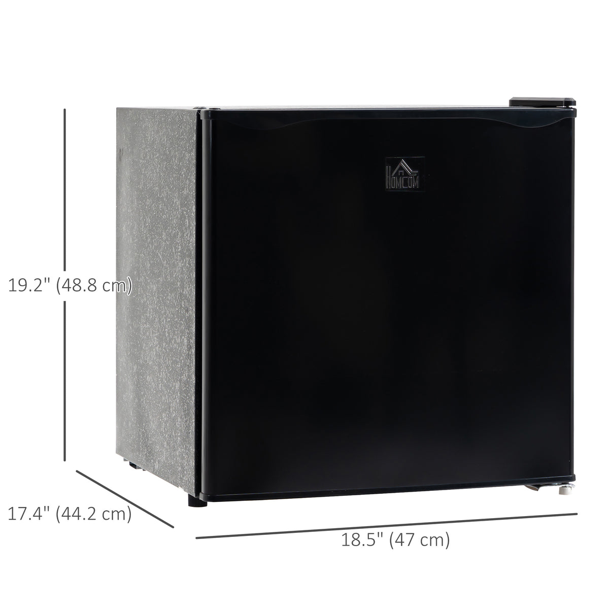 1.1 Cu. Ft. Mini Freezer, Compact Upright Freezer with Reversible Door, Removable Shelf – view 2
