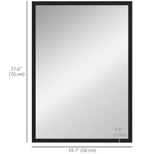 22" x 30" Bathroom Mirror for Wall, Rectangular Mirror for Living Room, Bedroom, Entryway, Black – view 16