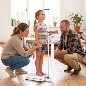 Digital Height and Weight Scale with Height Rod 400 lbs & LED Display view 3