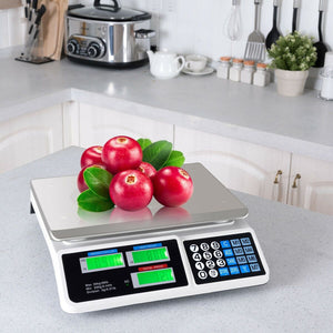 66 lbs Electronic Price Computing Scale with LCD Screen Display view 2