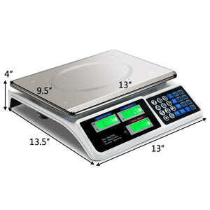 66 lbs Electronic Price Computing Scale with LCD Screen Display view 4