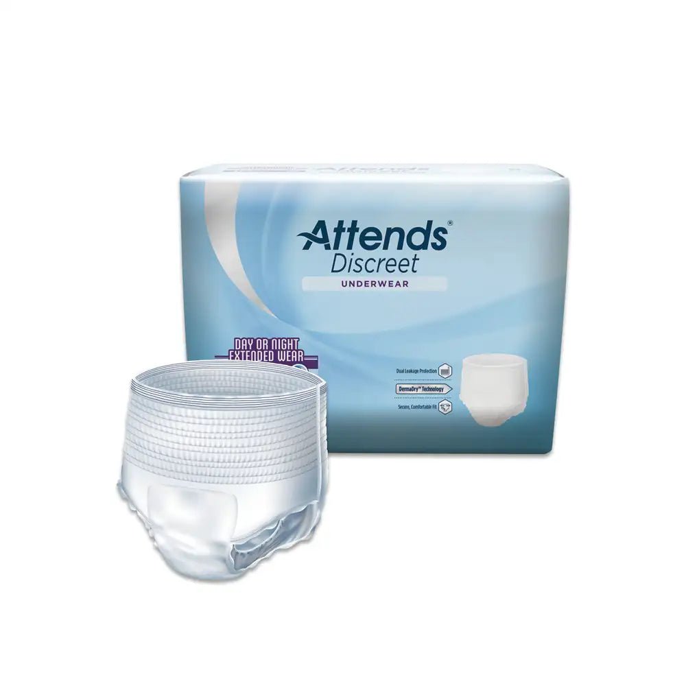 Attends Discreet Day & Night Extended Wear Underwear