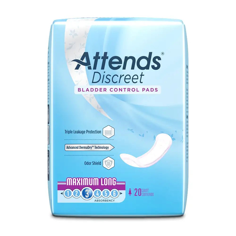 Attends Discreet Maximum Long Pad