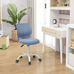 Ergonomic Children Study Chair with Adjustable Height-Blue view 5
