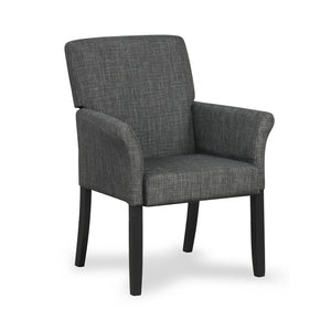 Executive Guest Chair Reception Waiting Room Arm Chair-Gray