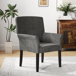 Executive Guest Chair Reception Waiting Room Arm Chair-Gray view 2