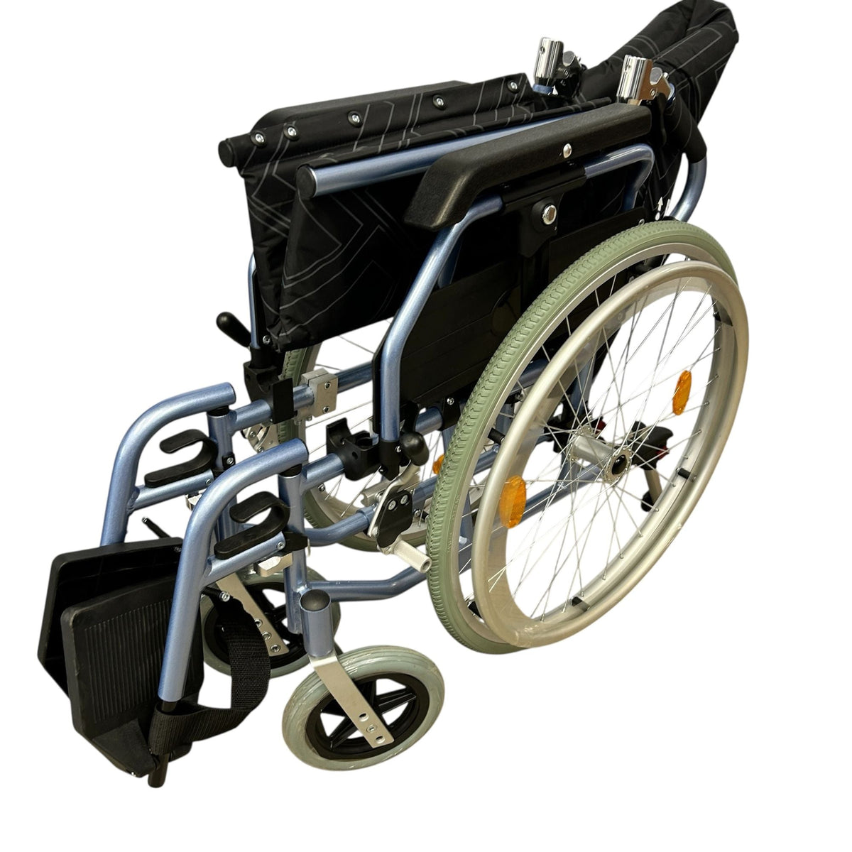 EZee Life CH1098 Super Lightweight Wheelchair, 24 lb, Aluminium