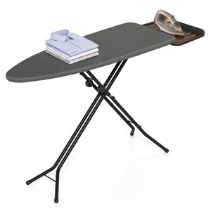 Foldable Full Size Ironing Board with Collapsible Iron Rest for Laundry Room view 4