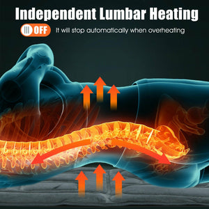 Foldable Massage Mat with Heat and 10 Vibration Motors view 9