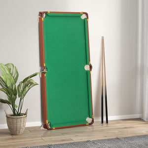Folding Portable Billiards Table Game Set with Adjustable Foot Levelers view 3