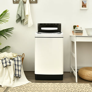 Full-Automatic Washing Machine 1.5 Cubic Feet 11 LBS Washer-White view 3