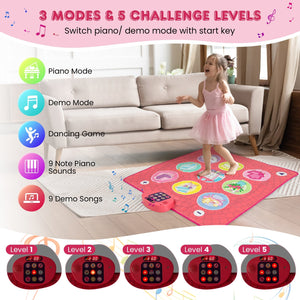 Fun Dance Mat for Kids Dance Pad Game Toy view 6