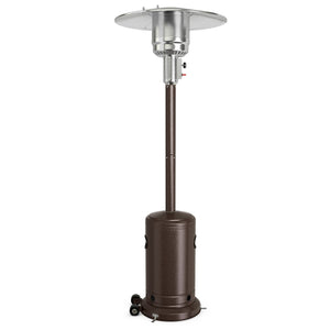 48000 BTU Stainless Steel Propane Patio Heater with Trip over Protection-Bronze view 4