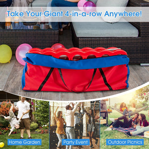 Giant 4 in A Row Storage Carrying Bag for Jumbo 4-to-Score Game Set Only Bag view 6